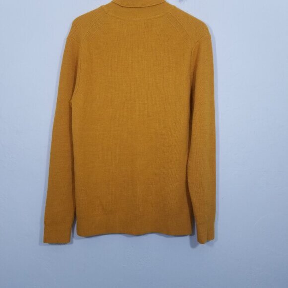 Magaschoni Man 100% Wool Turtleneck Sweater Size S - Picture 3 of 3